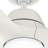 Hunter 52 inch ENERGY STAR® Damp Rated Ceiling Fan with LED Light Kit and Handheld Remote-109003827-109003828