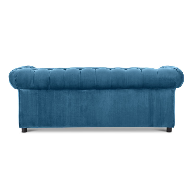 Aaron 2 - Piece Velvet Living Room Set, Navy