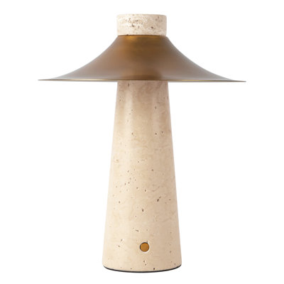 Hagen 12-in Black dimmable LED Table Lamp