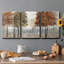 Trees of Copper Mountain - Toile tendue avec châssis de qualité supérieure - Prêt à être accroché-691842167