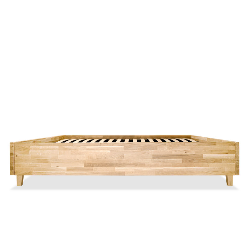 Flat Solid Wood Bed, 180 x 200 cm