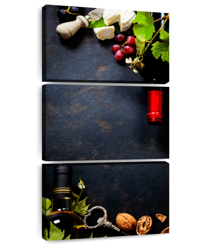 Wine Pairing Table, 75" H x 36" W