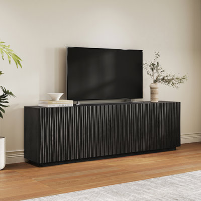 Ridged Doors Media Console by Latitude Run
