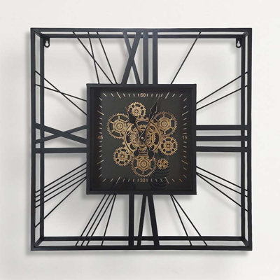 Sandiacre Metal Wall Clock
