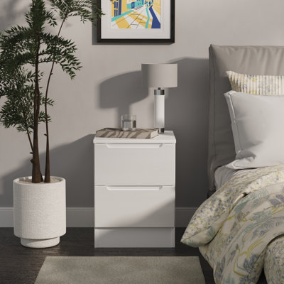 Bisma 37 cm W Bedside Table