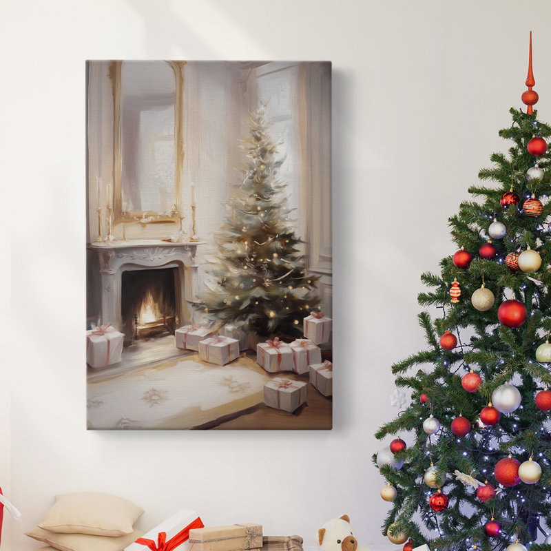 Art des Fêtes de Noël - Toile tendue avec châssis - Série 2-CCD III