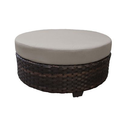 Repose-pieds d'extérieur avec coussin River Brook
