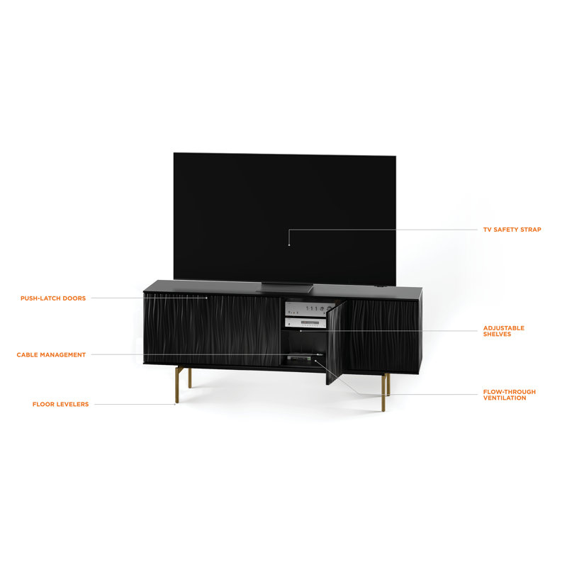 Tanami 79.25'' W Buffet, Black