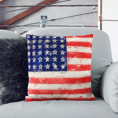 Flag of the United States of America Cushion with Filling