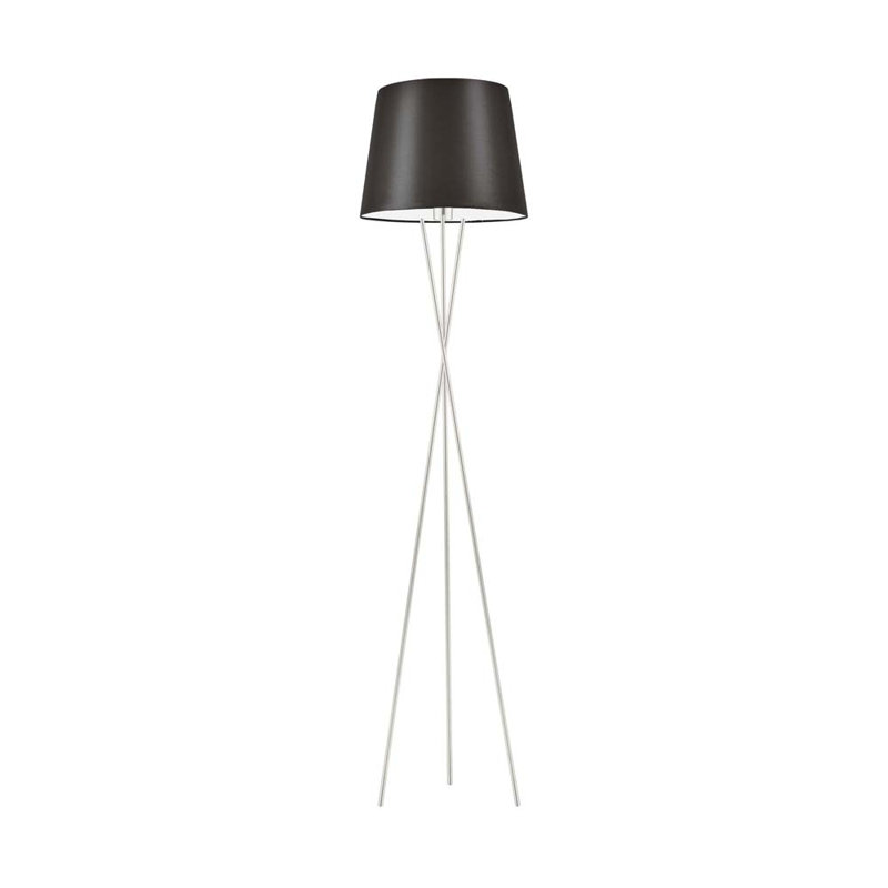 Arlaith 165cm Tripod Floor Lamp, Silver, Brown