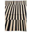 Tapis noir et blanc Jessen
