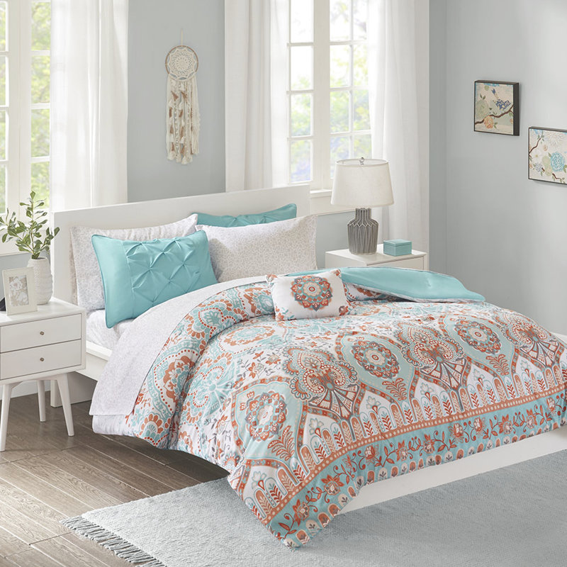 Lit simple TG, édredon et draps avec, Édredon simple TG + 7 pièces supplémentaires