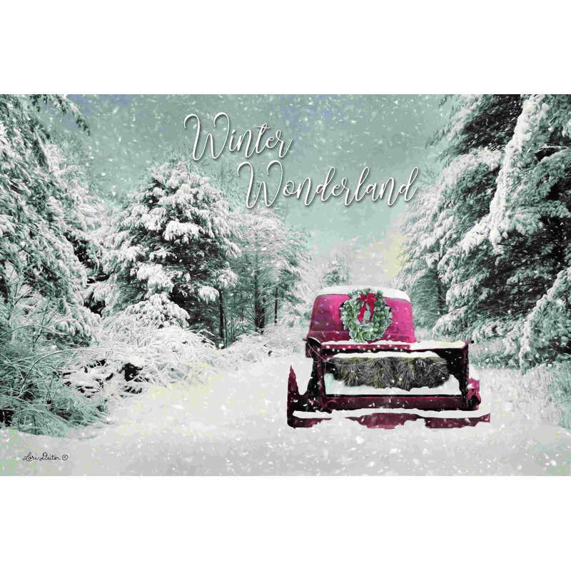 Winter Wonderland, H 8 po x l 12 po