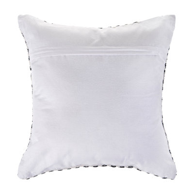 Hand Woven Chevron Textured 100% Cotton Throw Pillow Cover