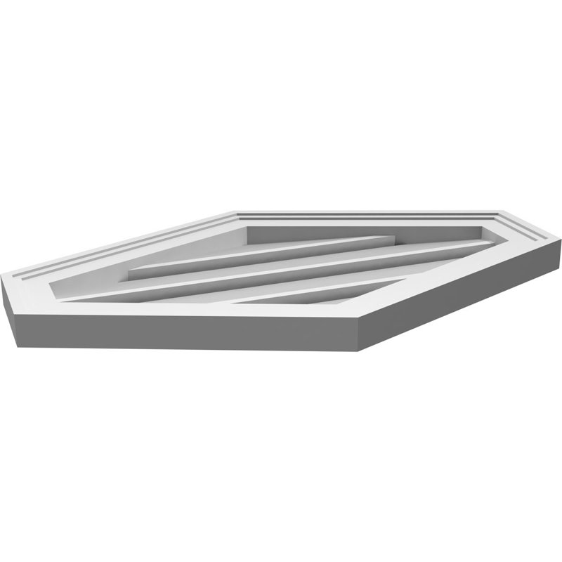 Pente verticale verticale en uréthane 5 pi, H 1,5 po x l 26 po x L 16 po