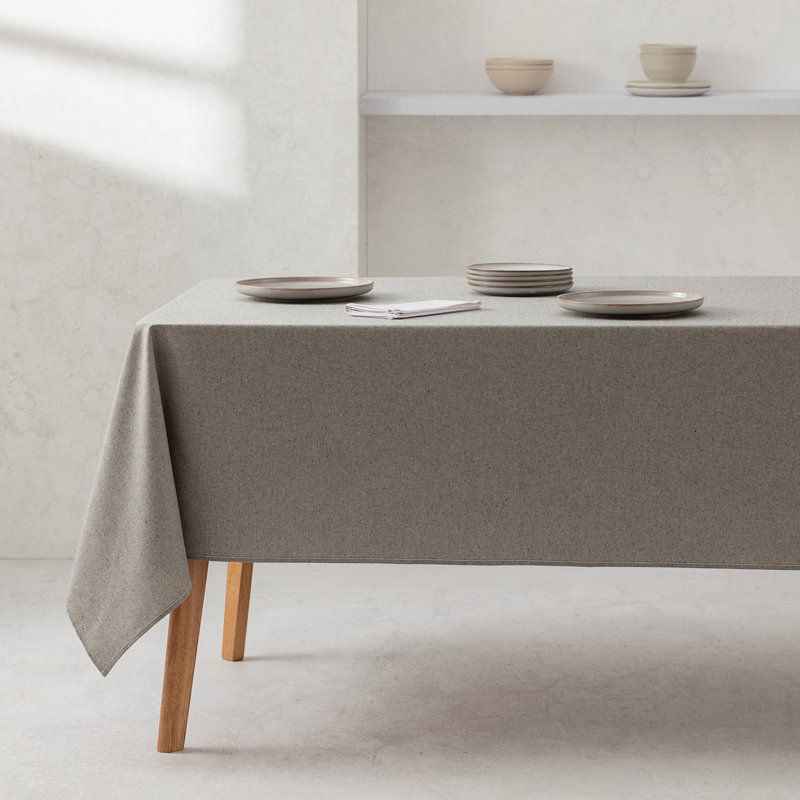 Zajac Dining Linens, 240cm W x 140cm L, Black