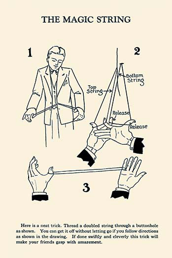 Buyenlarge 'The Magic String' by Harry Houdini Graphic Art | Wayfair