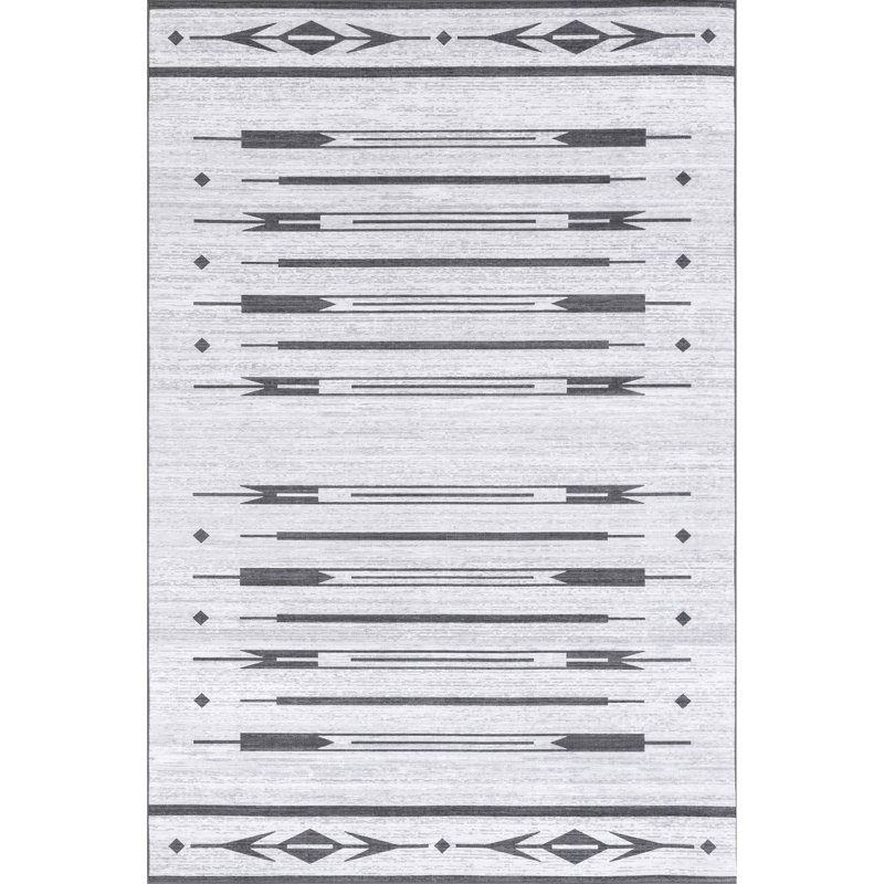Tapis intérieur / extérieur Katia Southwestern, Rectangle 5 pi x 8 pi