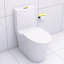 Toilette de salle de bain matte, double chasse 1,1 / 1,6, performance de chasse d'eau avancée-126207272