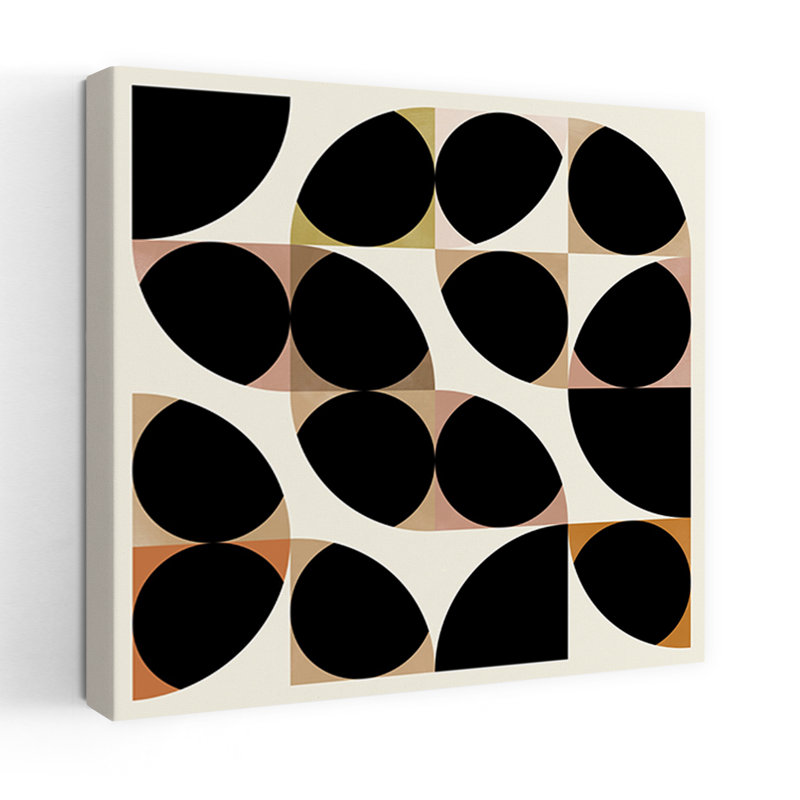 Art contemporain, art contemporain abstrait, H 24 po x l 24 po