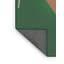 Tapis vert / brun / gris tissé à la machine-1494936262