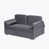 Velours gris velours est en rupture de stock
