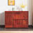 Solid wood furniture storage shoe cabinet-1244307839