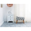 Elwyn 50cm Wide Rectangle Geometric Footstool Ottoman