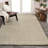Brodyn Hand Woven Boucle Chunky Jute Ivory Rug-1386734415