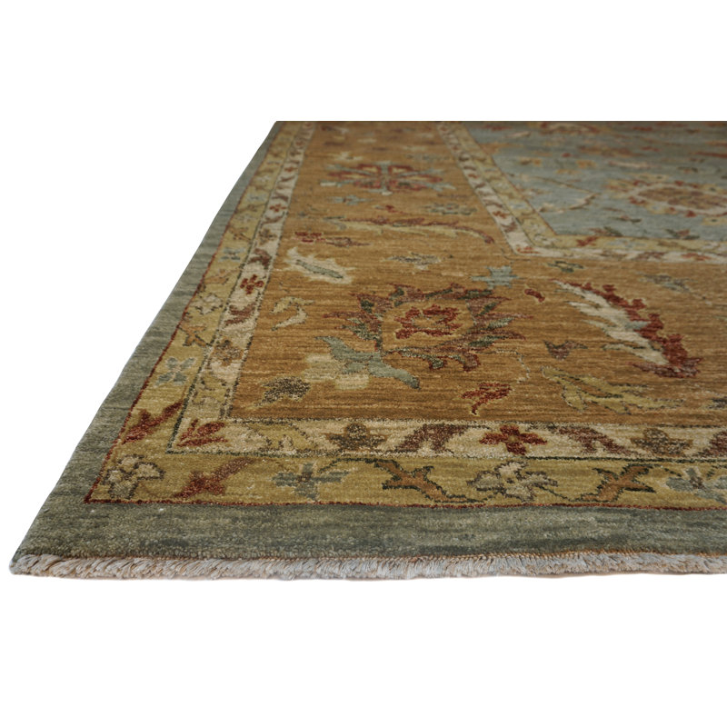 Essence Hand Knotted Wool Area Rug, Rectangle 12' x 18'