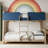 Bustillo Scandinavian Solid Wood Twin Over Twin Bunk Bed With Ladder-570831617