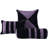 7-Piece Faux Silk Flocked Comforter Set-578989180-578989178