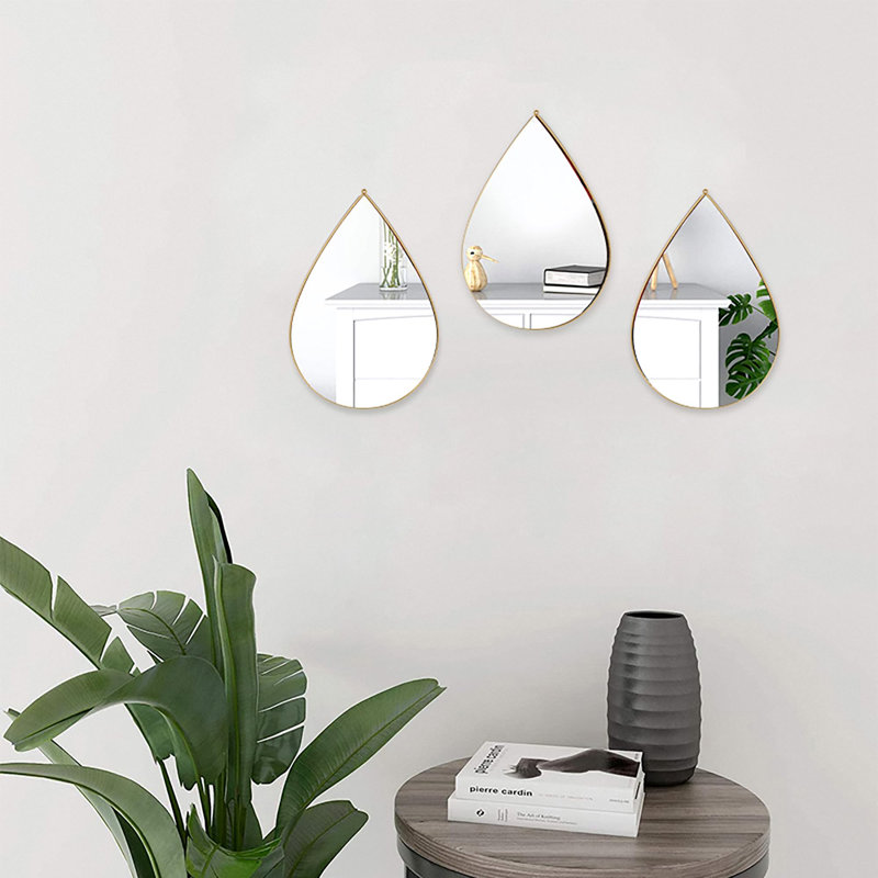 Miroirs dorés pour décoration murale