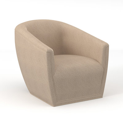 Jasper Upholstered Swivel Barrel Chair