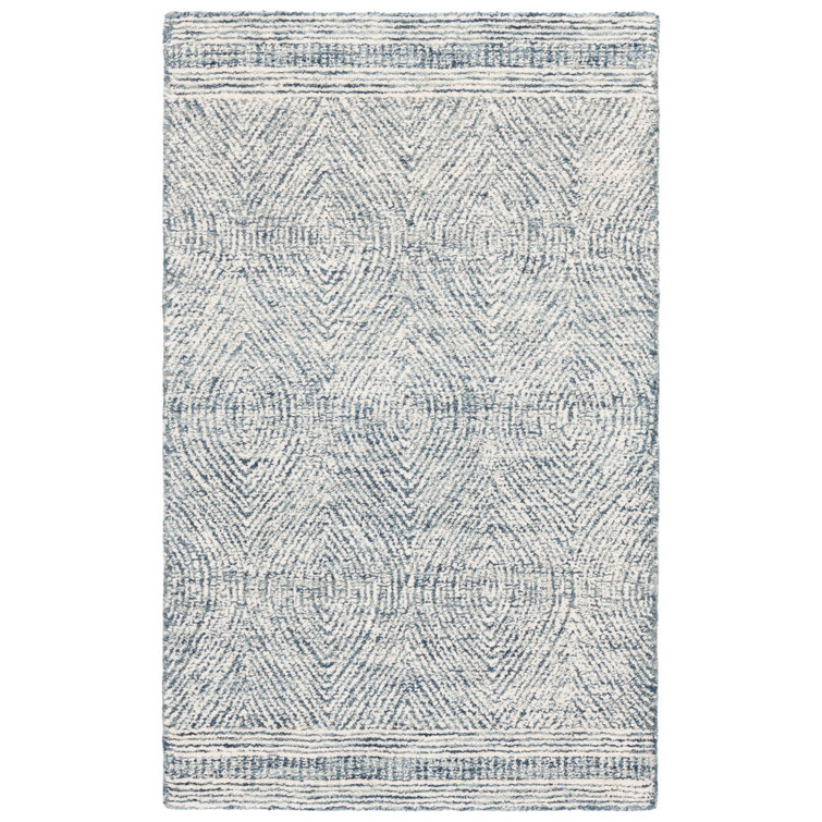 Radegund Abstract Hand Tufted Wool Geometric Rug