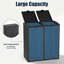 Poubelle d'extérieur 62 gallons-111135073