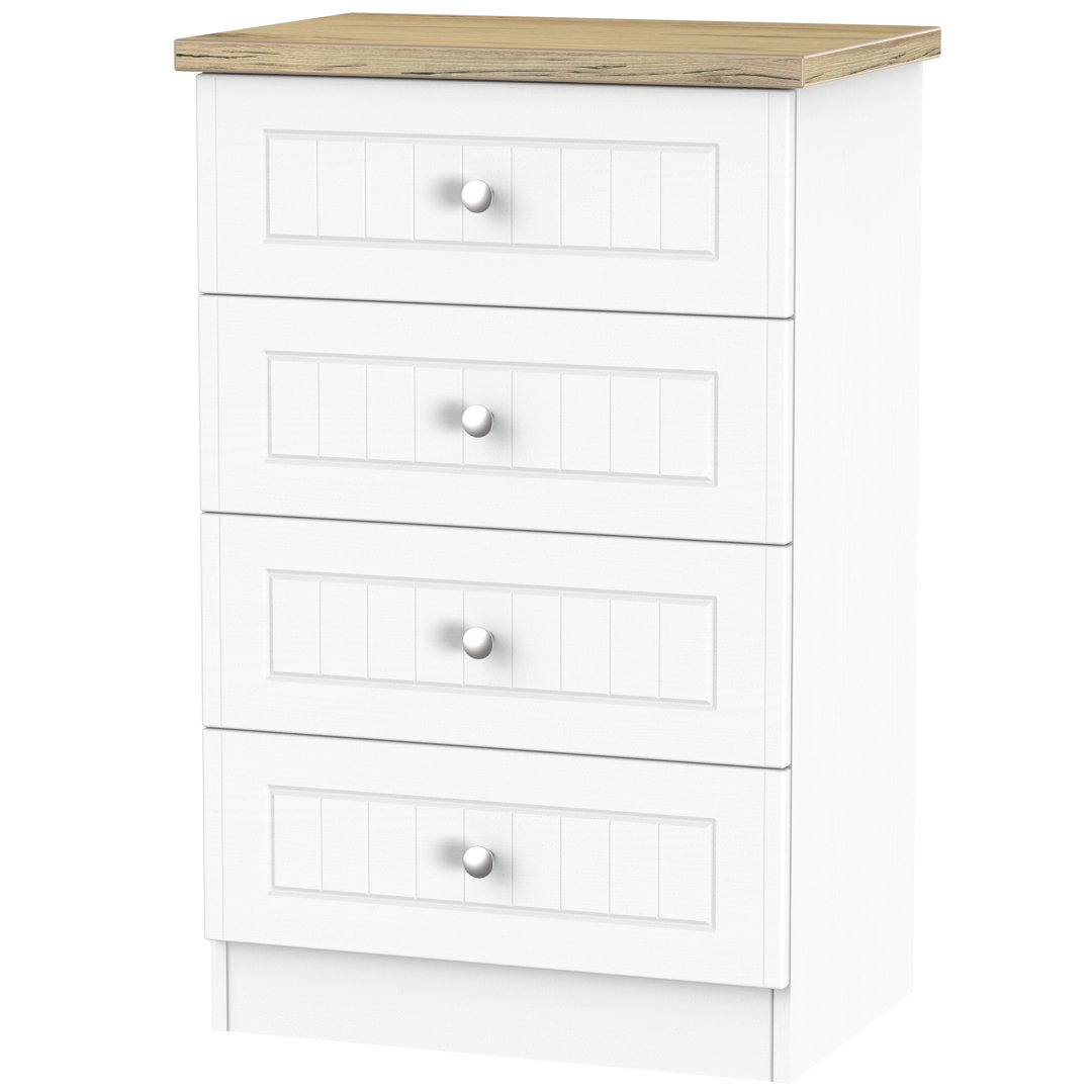 Fully Assembled Rosio 4 Drawer Chest