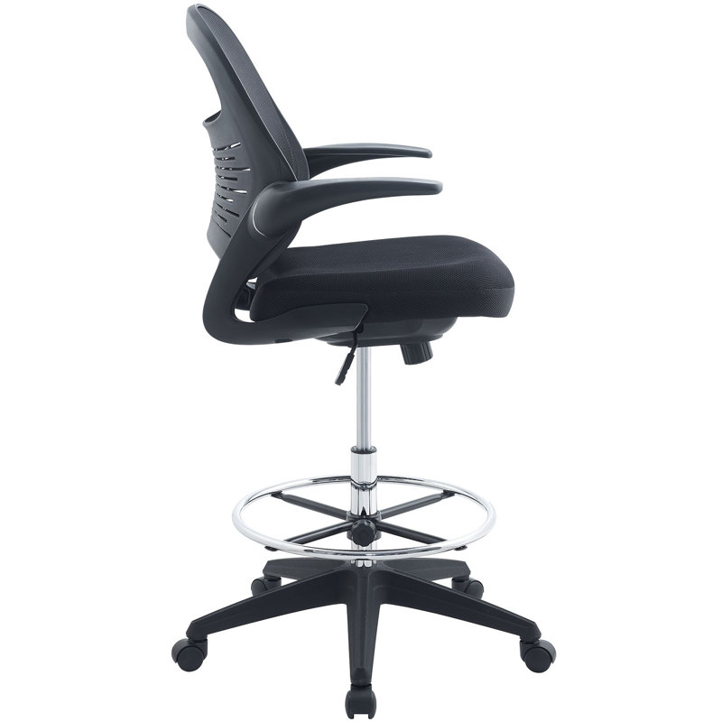 Modway Black Advance Drafting Chair