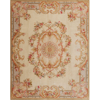 Savonnerie One-of-a-Kind 8' X 10' Wool Area Rug in