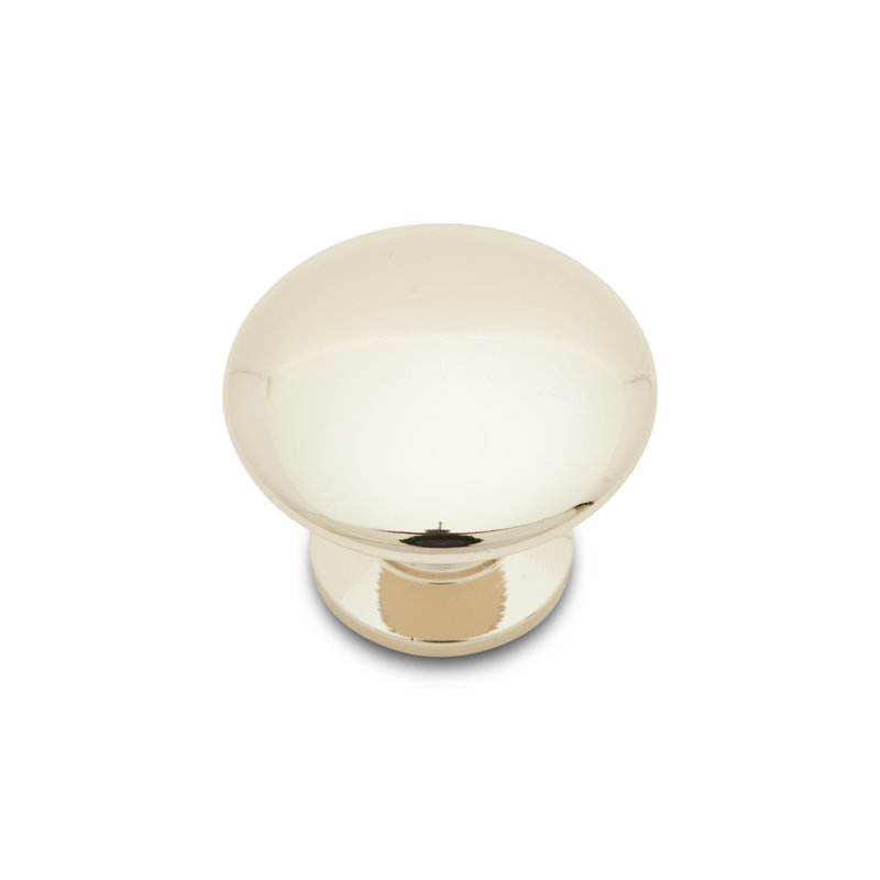 CK Series 1 1/4" Diameter Mushroom Knob, Polished Nickel