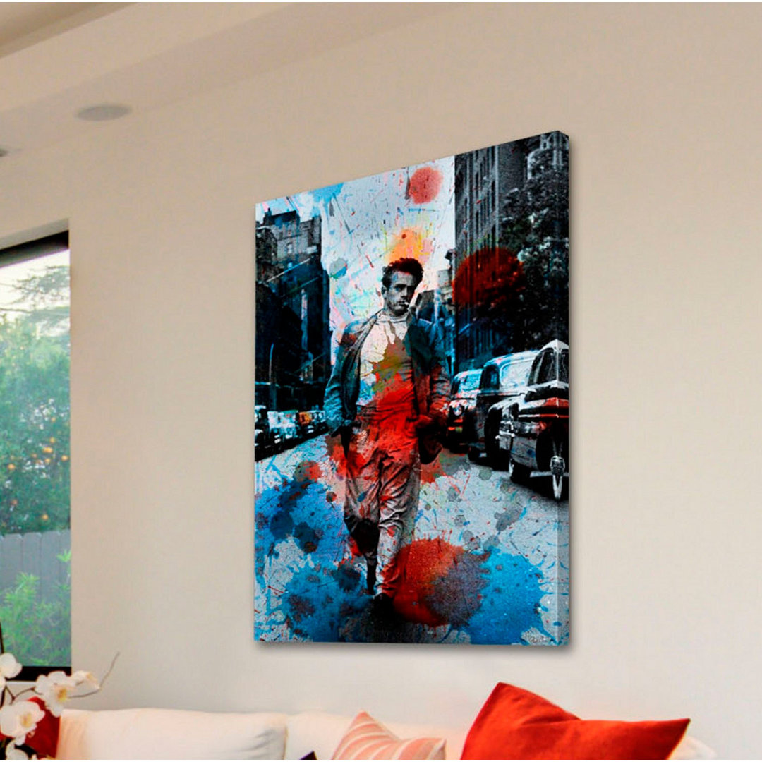 NY Appreciation " James Dean NYC " by Parvez Taj Parvez Taj 