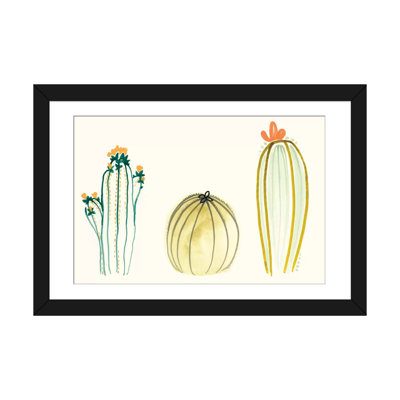 « funky plantes grasses iv », reproduction d’art sur toile tendue