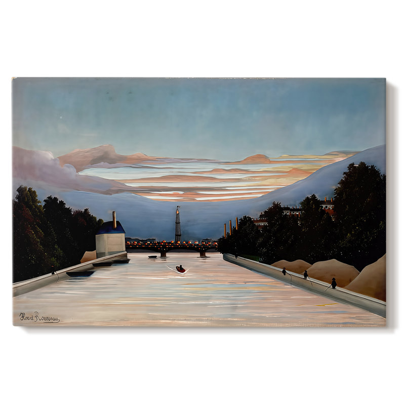 La Tour Eiffel (Henri Toureau) - Toile tendue avec châssis-c. 1898, 32 x 48