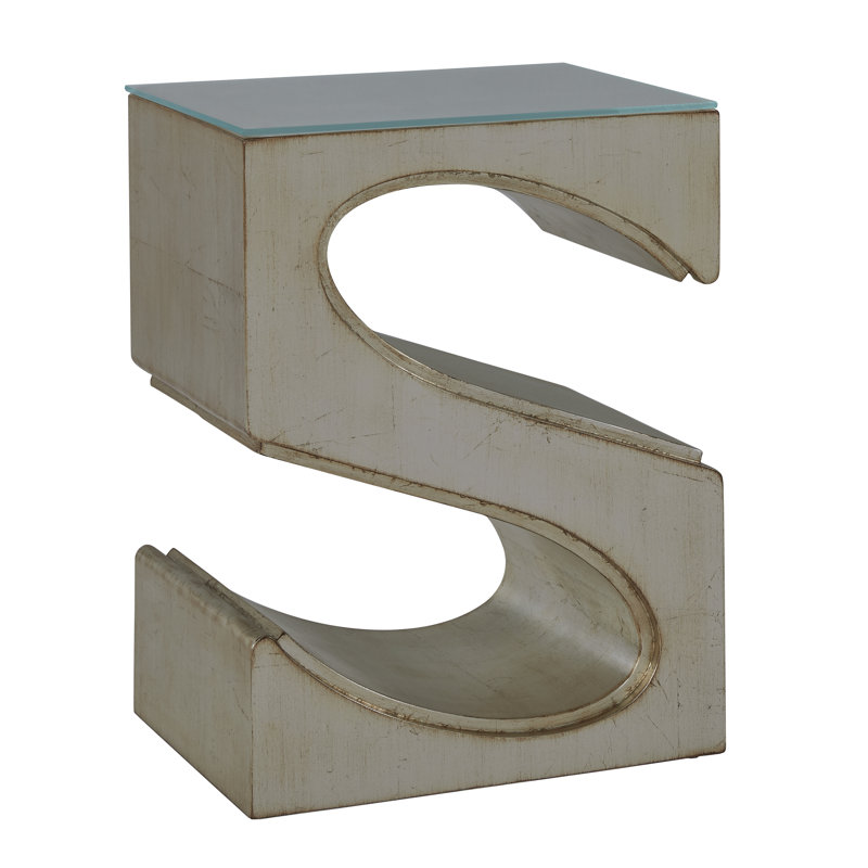 Sylvia Glass End Table