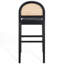 Ottavia Rattan And Leather Counter Stool-915515854