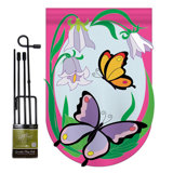 Double Sided 18.5'' H x 13'' W Polyester Animal Garden Flag