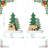 Set of 2 Christmas Reindeer&Bear Stocking Holder