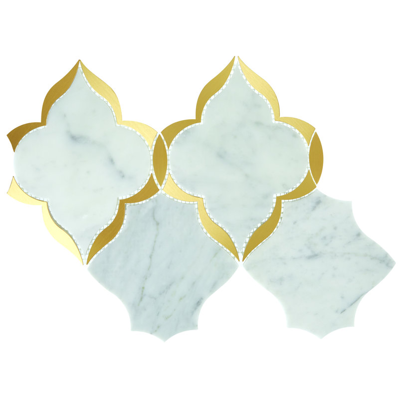 Natural Stone Arabesque Mosaic Tile