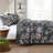 3-Piece Botanical Floral Quilt Set - Soft Lightweight Microfiber All Season Coverlet-122517519-122517520