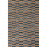 Lynix Coastal Striped Machine Washable Rug